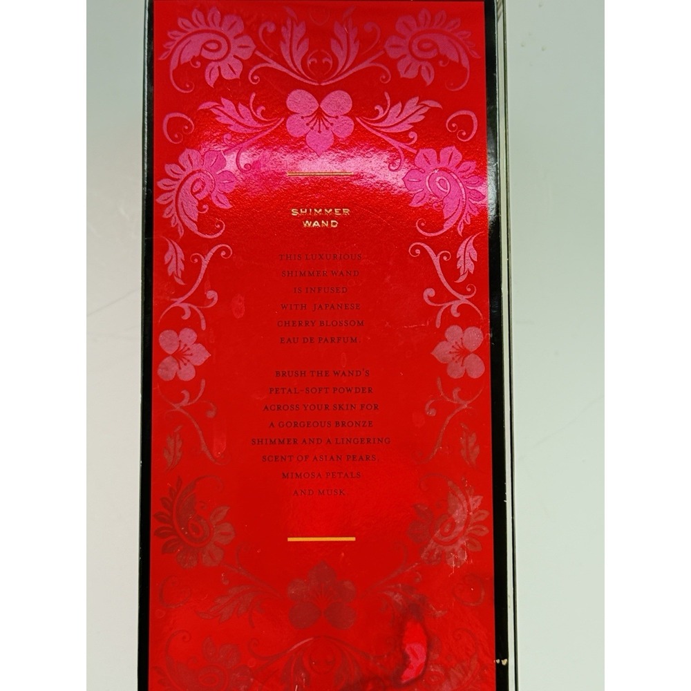 Bath & Body Works Japanese Cherry Blossom Powder Shimmer Wand Couture No. 3 NIB - Picture 8 of 10
